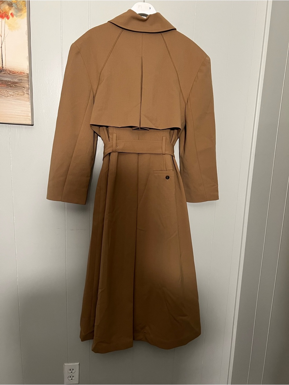 Helsa
Wool Blend Midi Trench in Nutmeg - Picture 6 of 8